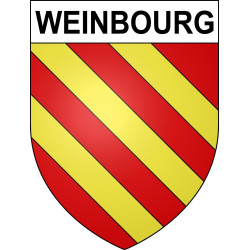 Weinbourg Sticker wappen, gelsenkirchen, augsburg, klebender aufkleber