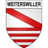Weiterswiller 67 ville sticker blason écusson autocollant adhésif