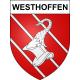 Stickers coat of arms Westhoffen adhesive sticker