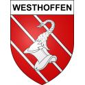 Westhoffen Sticker wappen, gelsenkirchen, augsburg, klebender aufkleber