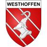 Stickers coat of arms Westhoffen adhesive sticker