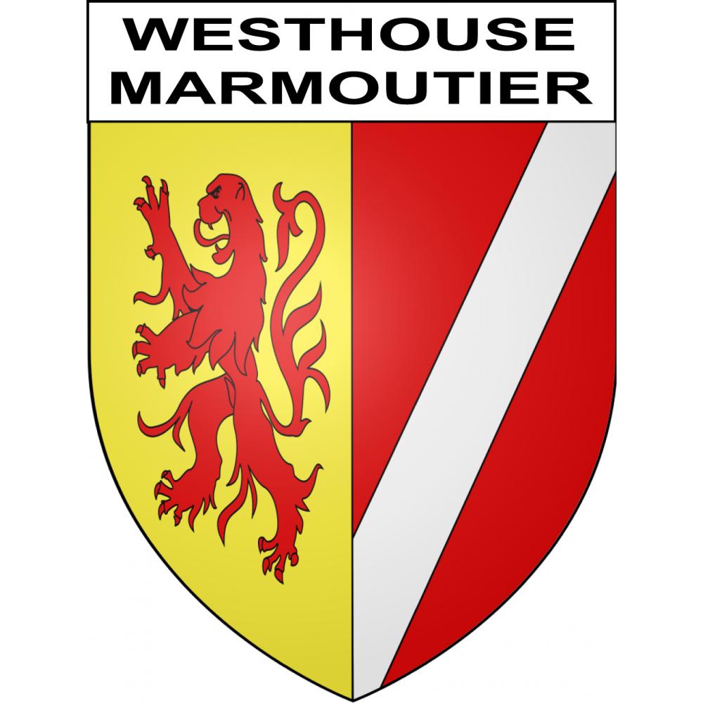 Adesivi stemma Westhouse-Marmoutier adesivo