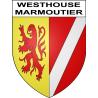 Westhouse-Marmoutier Sticker wappen, gelsenkirchen, augsburg, klebender aufkleber