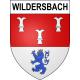 Wildersbach 67 ville sticker blason écusson autocollant adhésif