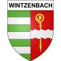 Wintzenbach Sticker wappen, gelsenkirchen, augsburg, klebender aufkleber
