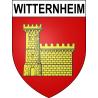 Witternheim 67 ville sticker blason écusson autocollant adhésif