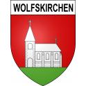 Stickers coat of arms Wolfskirchen adhesive sticker