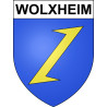 Adesivi stemma Wolxheim adesivo