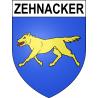 Zehnacker Sticker wappen, gelsenkirchen, augsburg, klebender aufkleber