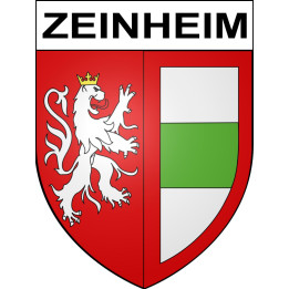 Zeinheim Sticker wappen, gelsenkirchen, augsburg, klebender aufkleber