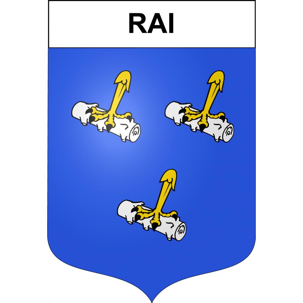 Stickers coat of arms Rai adhesive sticker