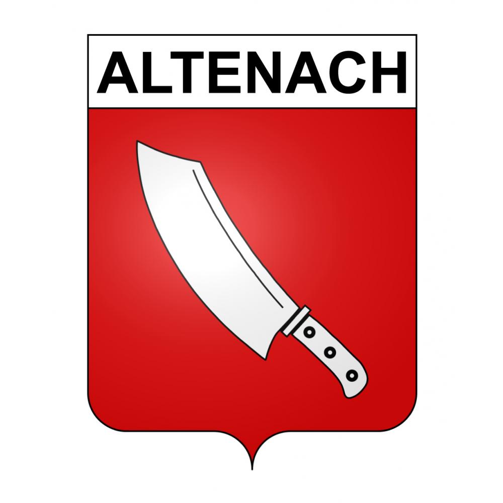 Stickers coat of arms Altenach adhesive sticker