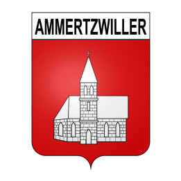 Stickers coat of arms Ammertzwiller adhesive sticker