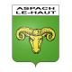 Stickers coat of arms Aspach-le-Haut adhesive sticker