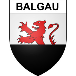 Balgau Sticker wappen, gelsenkirchen, augsburg, klebender aufkleber