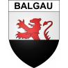 Pegatinas escudo de armas de Balgau adhesivo de la etiqueta engomada