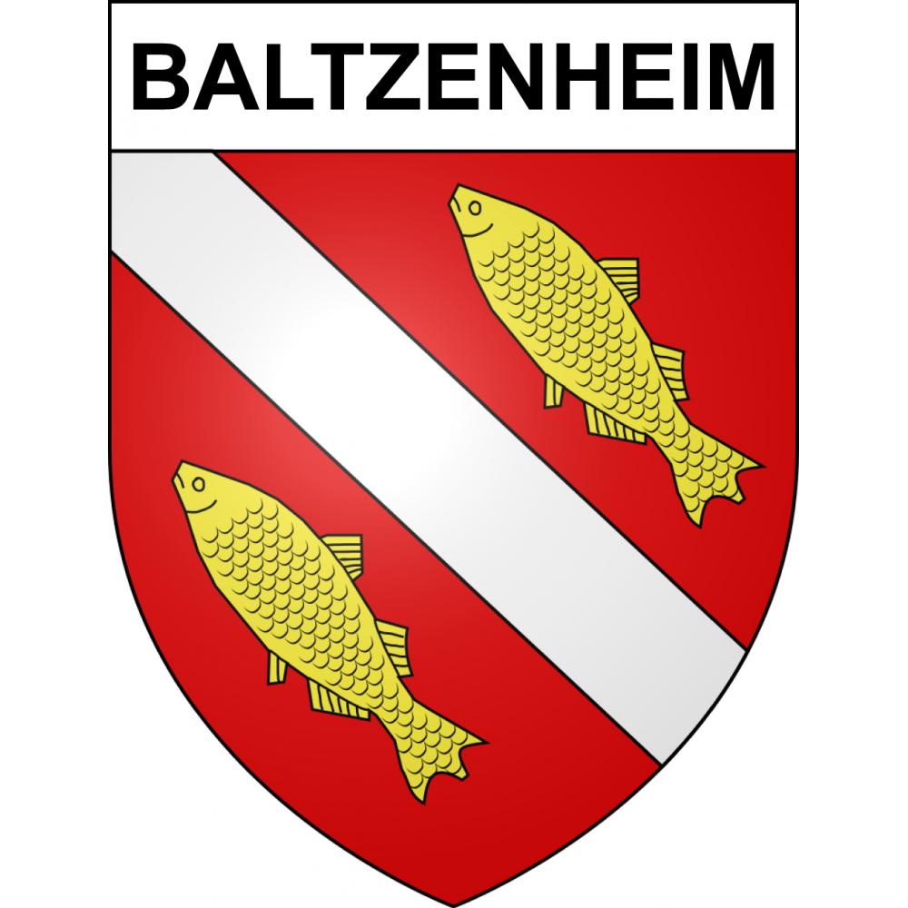 Stickers coat of arms Baltzenheim adhesive sticker