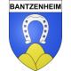 Bantzenheim 68 ville sticker blason écusson autocollant adhésif