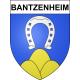 Stickers coat of arms Bantzenheim adhesive sticker