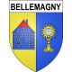 Bellemagny Sticker wappen, gelsenkirchen, augsburg, klebender aufkleber