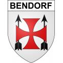 Stickers coat of arms Bendorf adhesive sticker