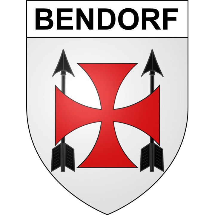Stickers coat of arms Bendorf adhesive sticker