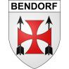 Bendorf 68 ville sticker blason écusson autocollant adhésif