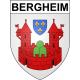 Adesivi stemma Bergheim adesivo