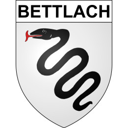 Bettlach Sticker wappen, gelsenkirchen, augsburg, klebender aufkleber