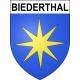 Biederthal Sticker wappen, gelsenkirchen, augsburg, klebender aufkleber