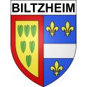 Stickers coat of arms Biltzheim adhesive sticker