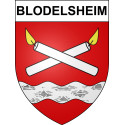 Stickers coat of arms Blodelsheim adhesive sticker