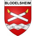 Stickers coat of arms Blodelsheim adhesive sticker