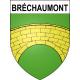 Stickers coat of arms Bréchaumont adhesive sticker