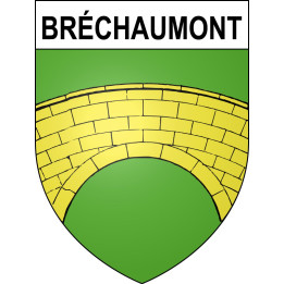Bréchaumont Sticker wappen, gelsenkirchen, augsburg, klebender aufkleber