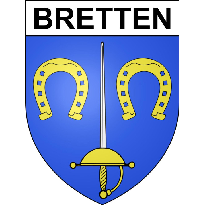 Stickers coat of arms Bretten adhesive sticker
