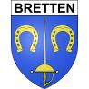 Bretten 68 ville sticker blason écusson autocollant adhésif