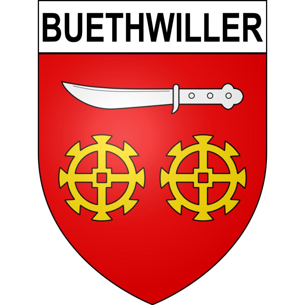Stickers coat of arms Buethwiller adhesive sticker