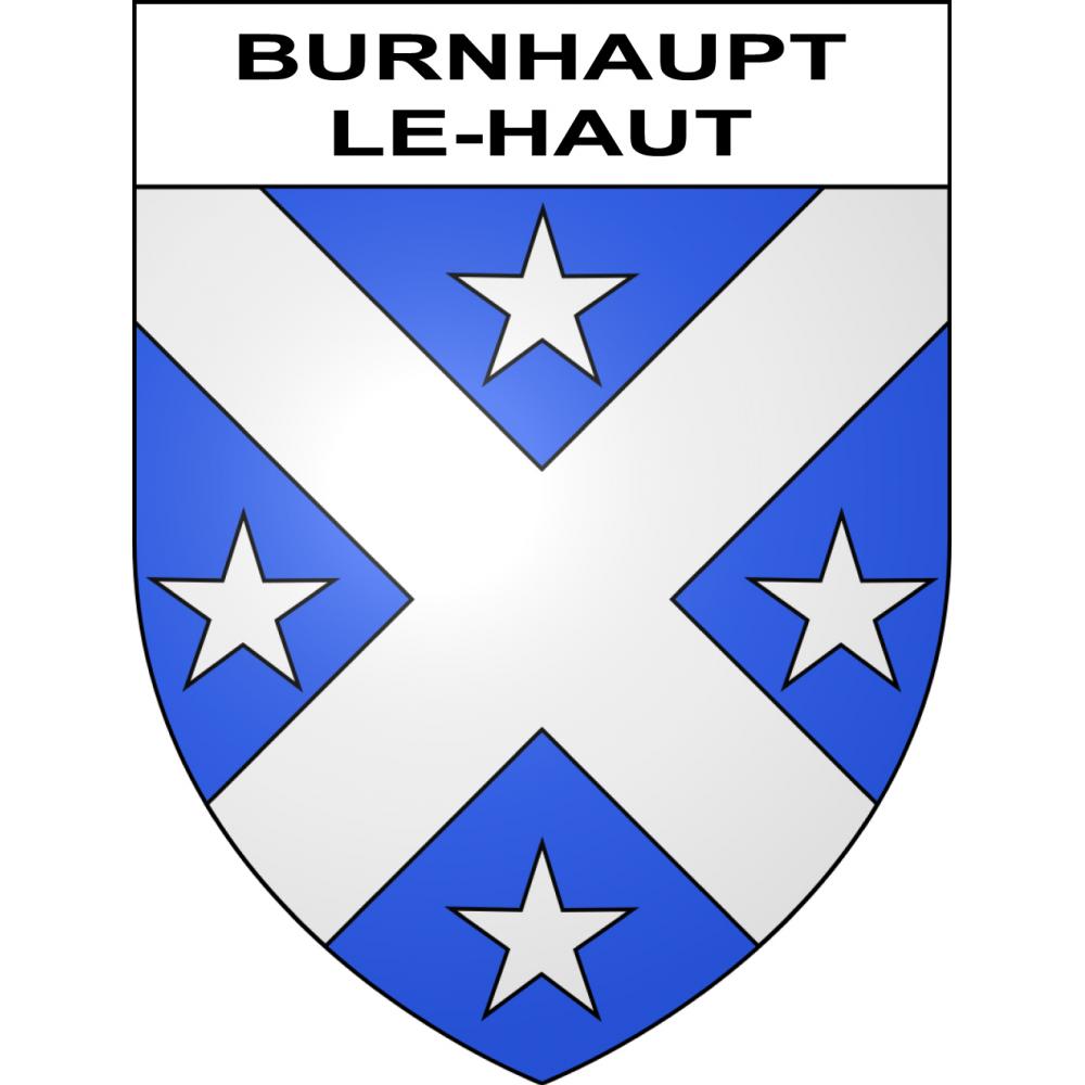 Burnhaupt-le-Haut Sticker wappen, gelsenkirchen, augsburg, klebender aufkleber