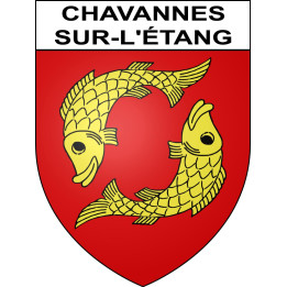 Chavannes-sur-l'Étang Sticker wappen, gelsenkirchen, augsburg, klebender aufkleber