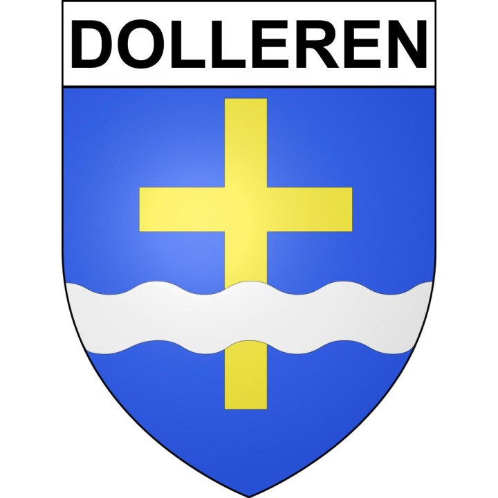 Stickers coat of arms Dolleren adhesive sticker