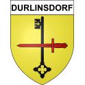 Stickers coat of arms Durlinsdorf adhesive sticker