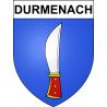 Adesivi stemma Durmenach adesivo