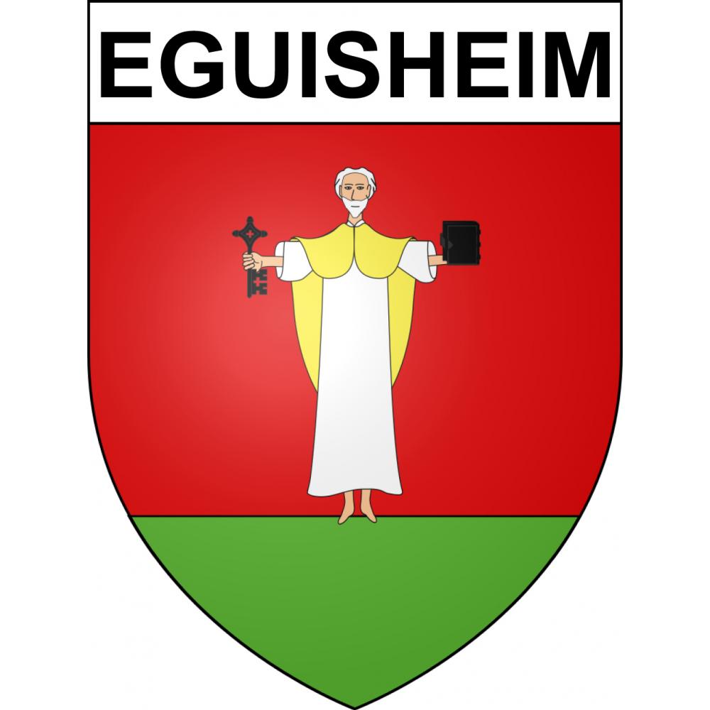 Eguisheim Sticker wappen, gelsenkirchen, augsburg, klebender aufkleber