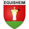 Eguisheim Sticker wappen, gelsenkirchen, augsburg, klebender aufkleber