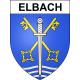 Stickers coat of arms Elbach adhesive sticker