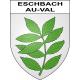 Eschbach-au-Val 68 ville sticker blason écusson autocollant adhésif