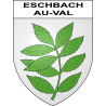 Eschbach-au-Val Sticker wappen, gelsenkirchen, augsburg, klebender aufkleber