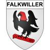 Stickers coat of arms Falkwiller adhesive sticker