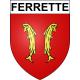 Stickers coat of arms Ferrette adhesive sticker